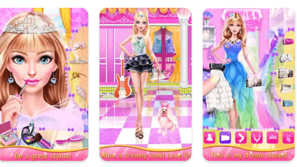 Dream Doll Makeover Girls Game