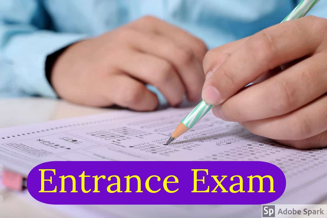 Give Entrance Exam 