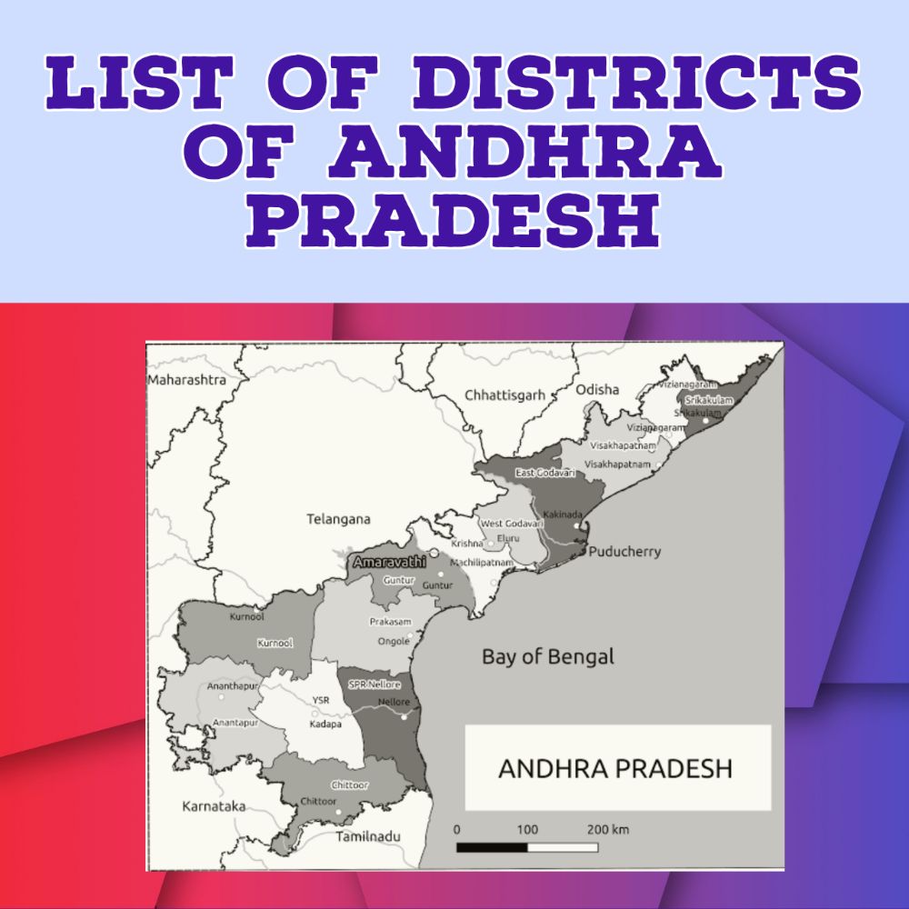 Districts of Andhra Pradesh